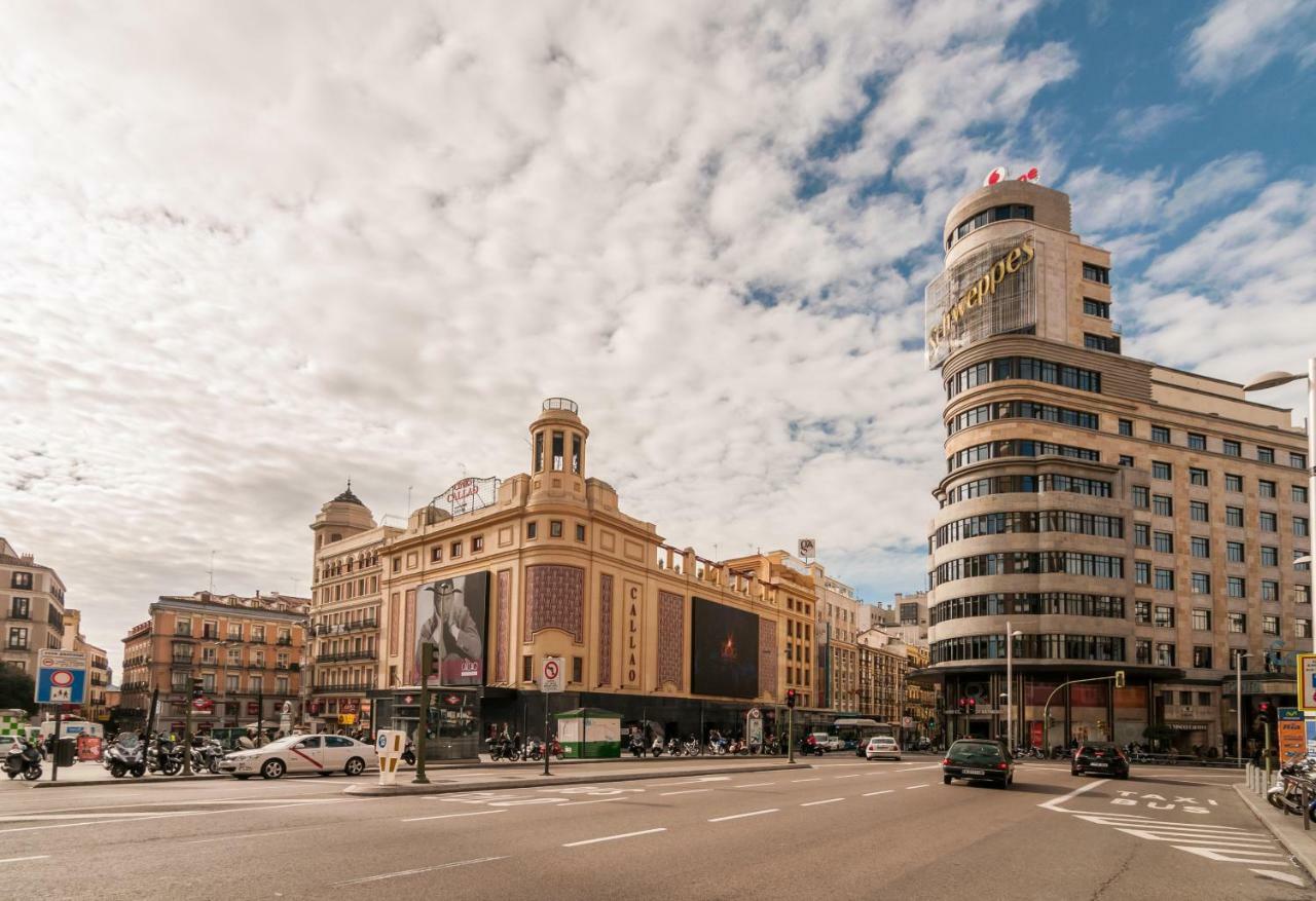 Apartment Sol Gran Via Madrid Eksteriør bilde